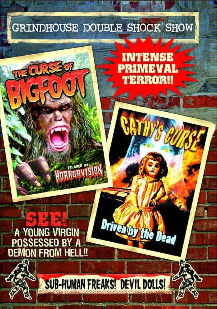 The Curse of Bigfoot / Cathy's Curse (DVD), Alpha Video, Horror