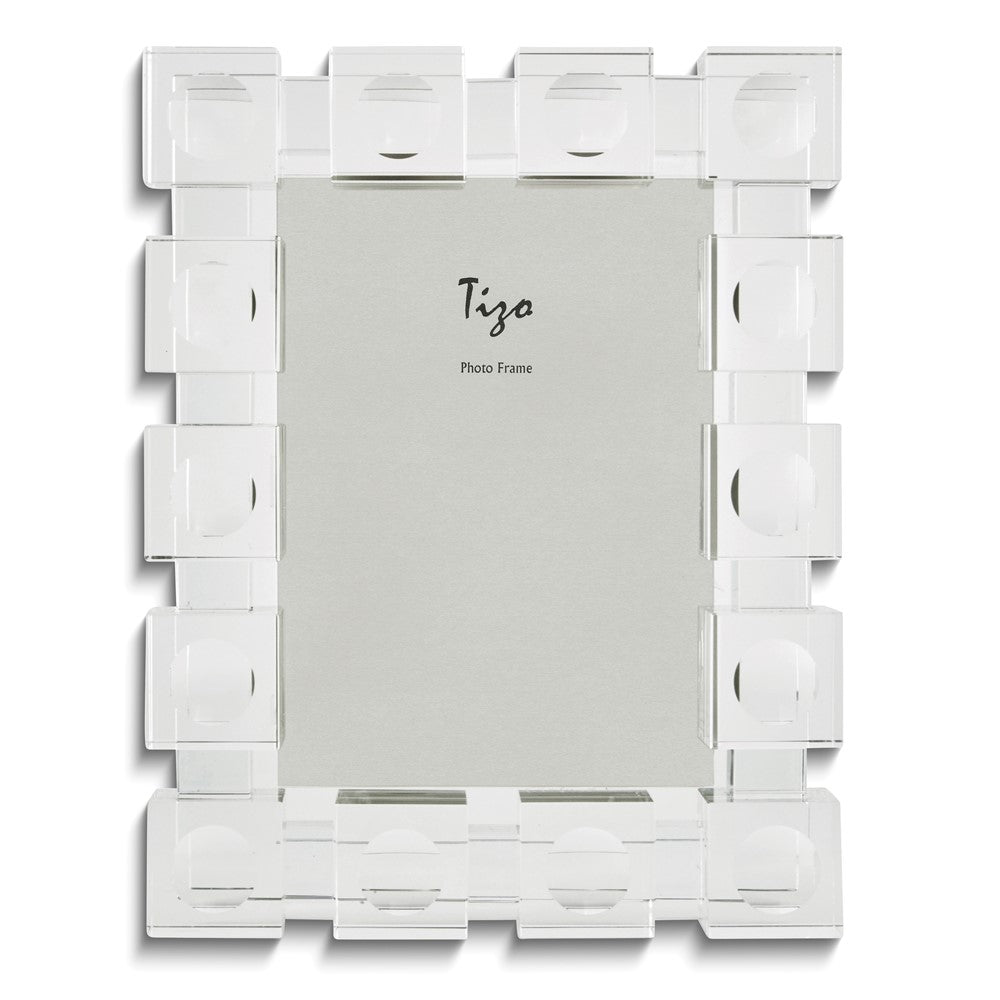 Crystal Glass 4x6 Cube Frame QGM22505