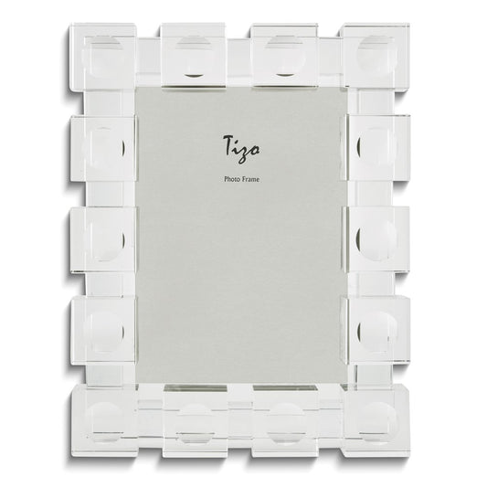 Crystal Glass 4x6 Cube Frame QGM22505