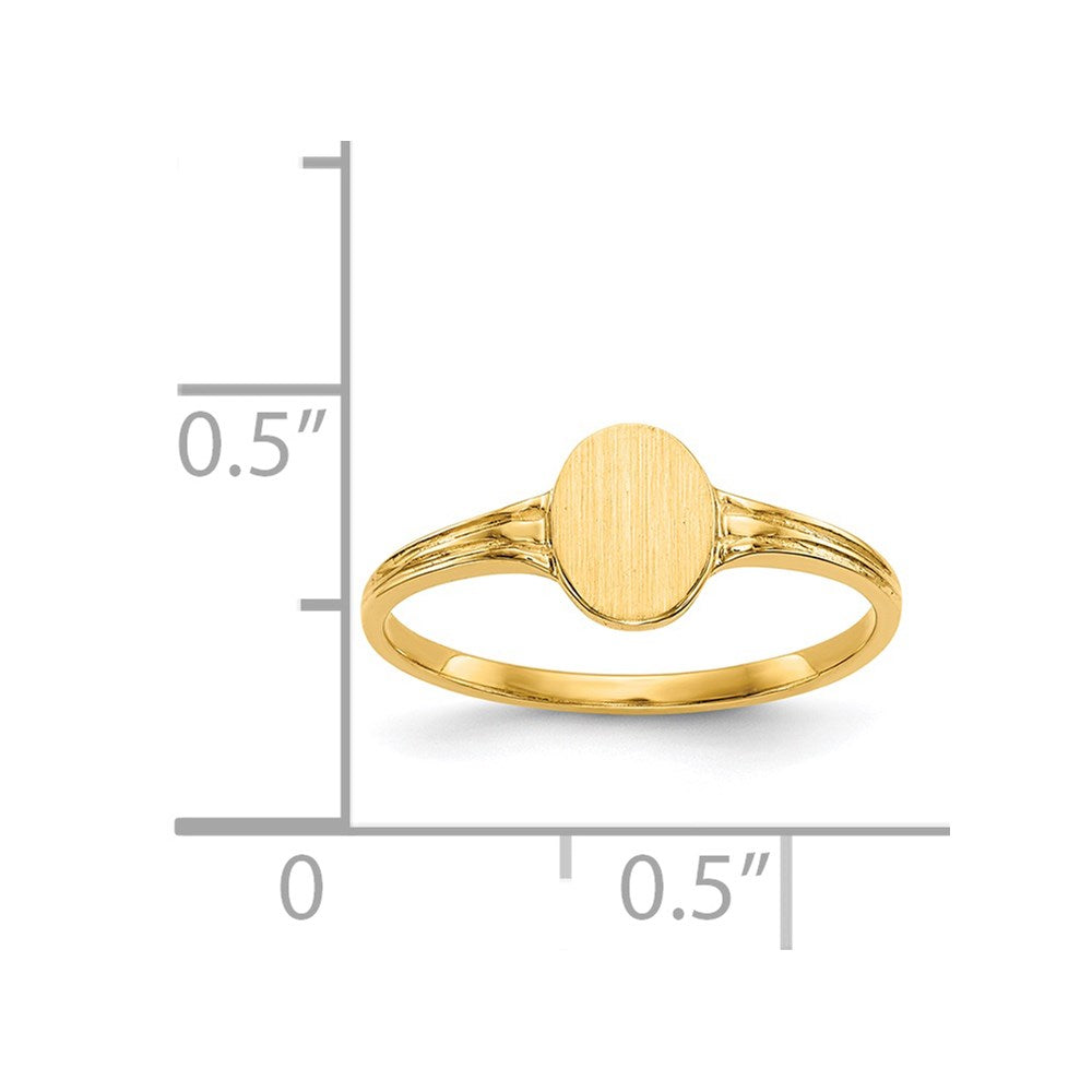 14k Signet Ring  Size 3