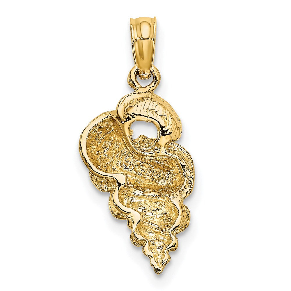 14K Wentletrap Shell Charm