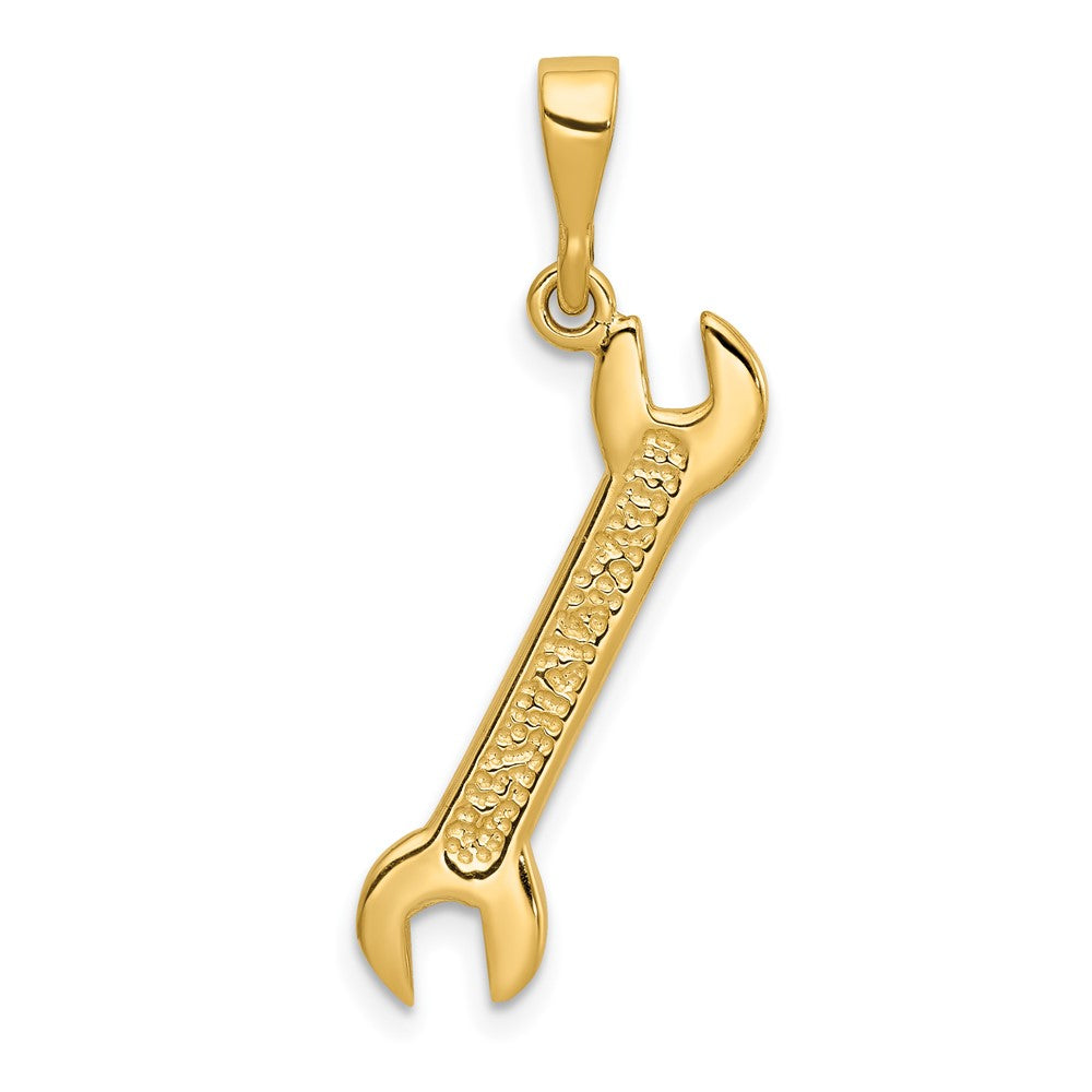 10k Yellow Gold Wrench Charm