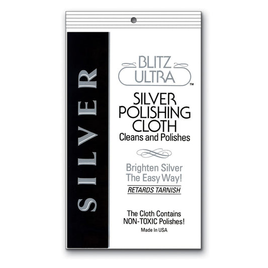 Blitz Ultra Silver Polishing Cloth QGM23310