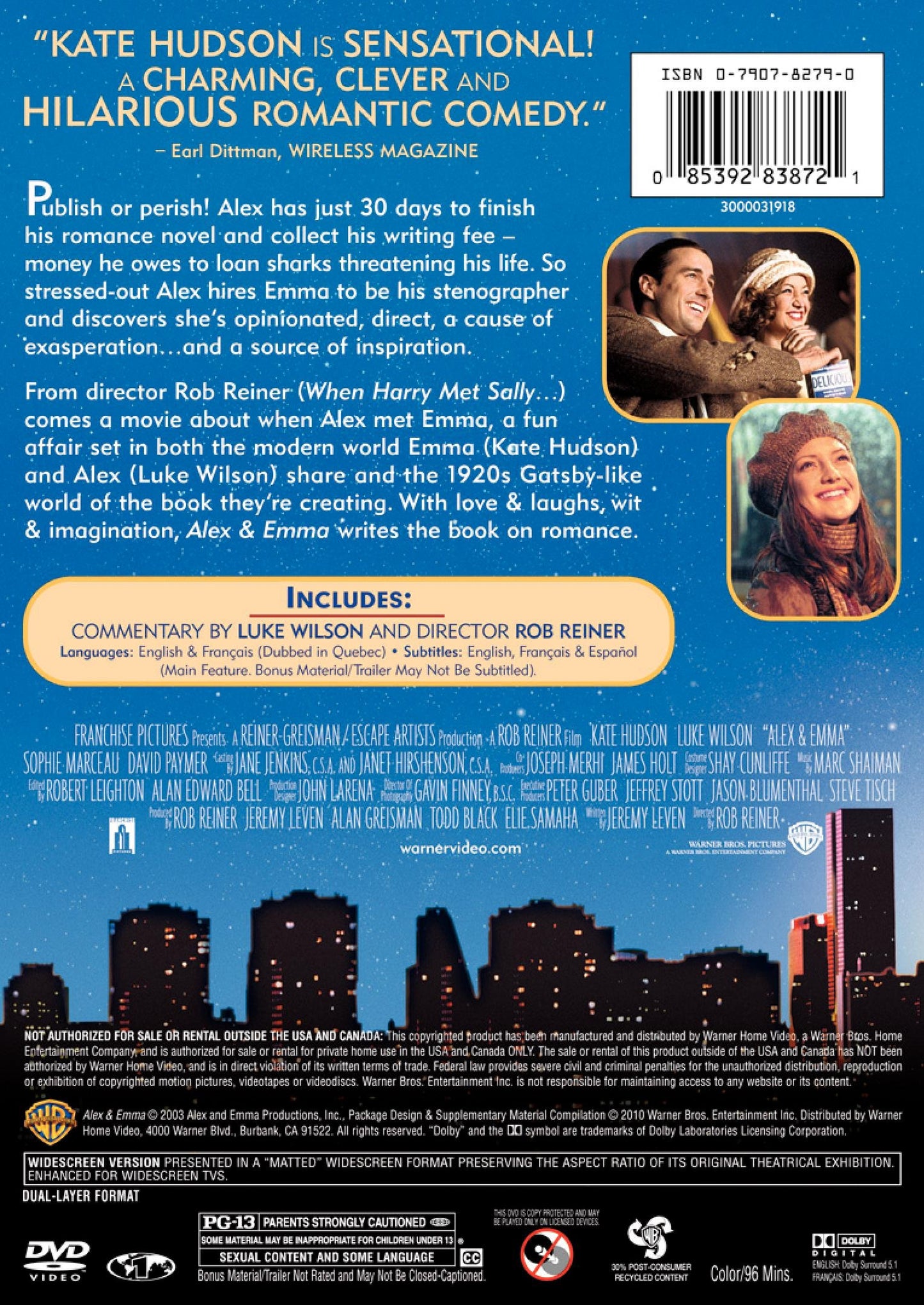Alex And Emma [Widescreen] (DVD)