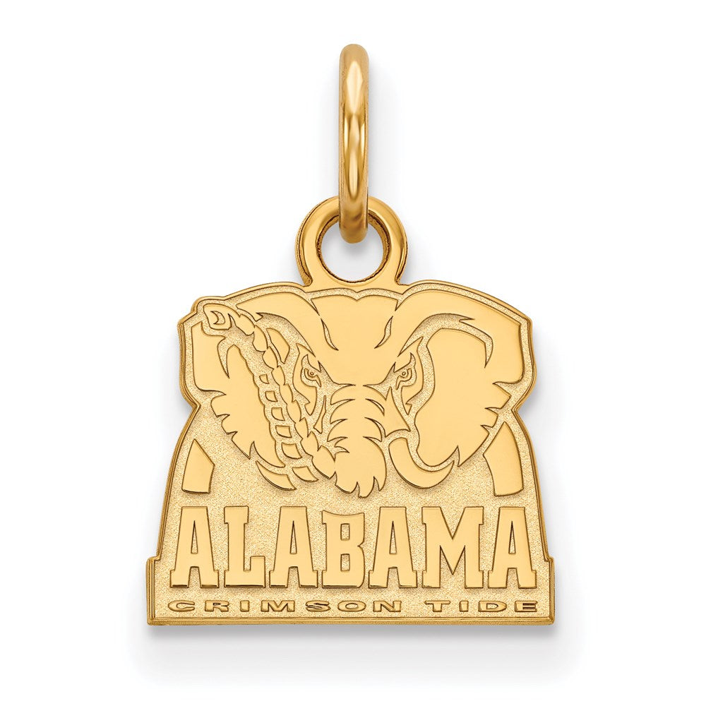 14k Gold LogoArt University of Alabama Elephant Extra Small Pendant Q4Y060UAL