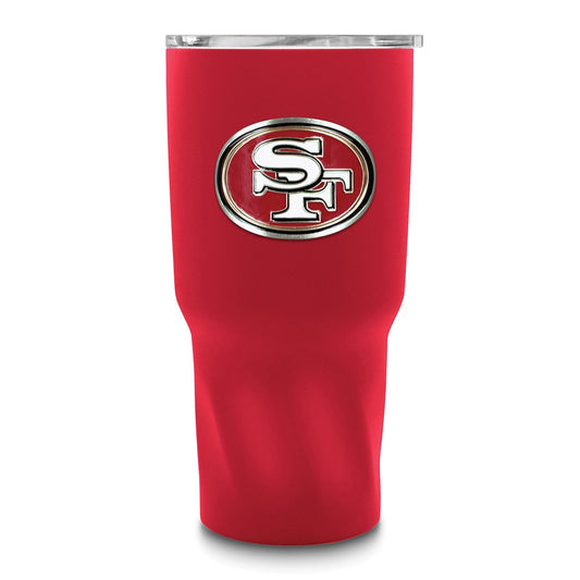 NFL San Francisco 49ers Stainless Steel 30 ounce Twist Tumbler with Emblem
