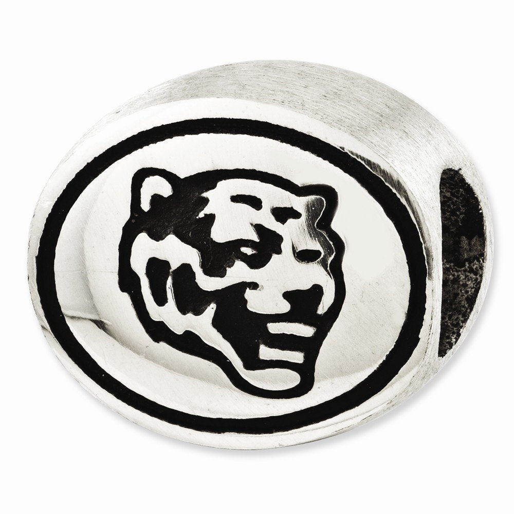 Sterling Silver Antiqued University of Memphis Collegiate Bead