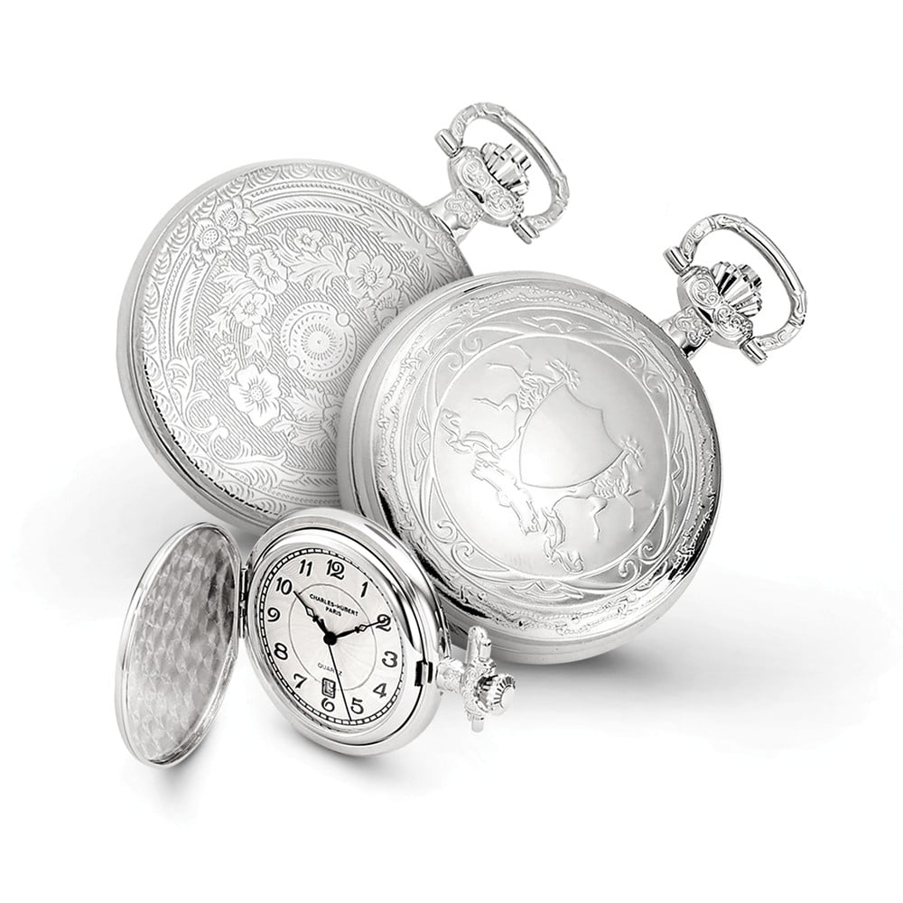 Charles-Hubert Paris Men's 3923 Classic Collection Pocket Watch