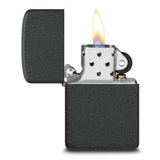 Zippo 1941 Replica Lighter, Black Crackle