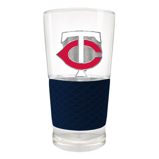 Minnesota Twins 22oz. Pilsner Glass with Silicone Grip