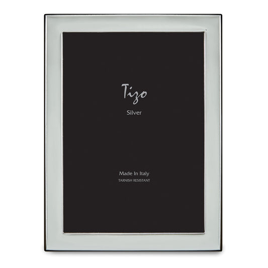 Silver-plated Plain 5x7 Frame