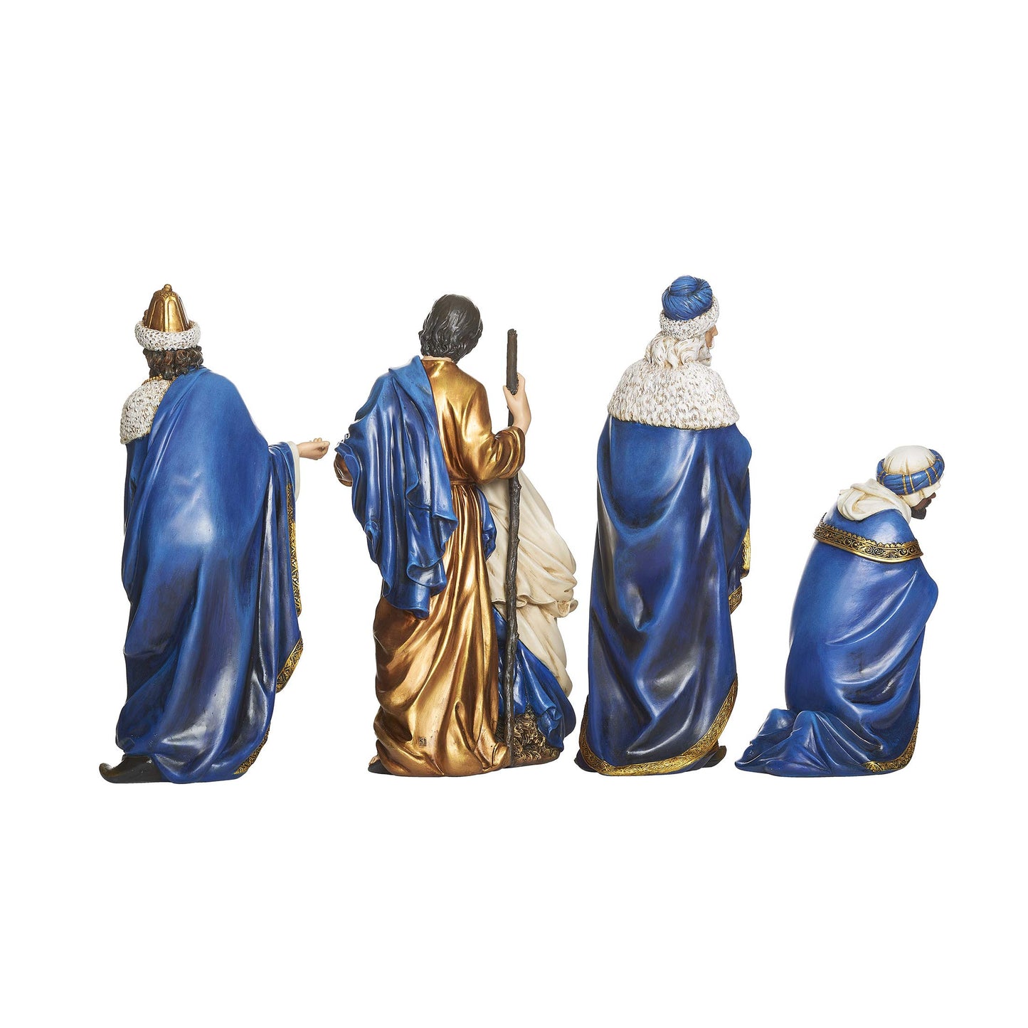 Roman Set of 4 Nativity Scene Christmas Tabletop Figurines 29"