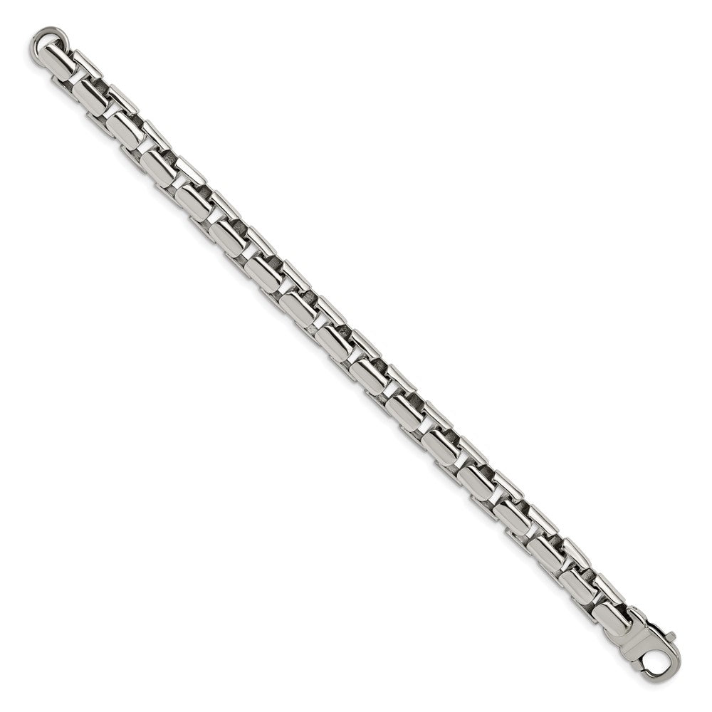 Stainless Steel Polished 8.5in Bracelet 8.5 inches