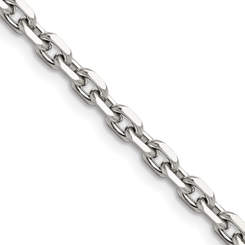 Stainless Steel Polished 5.3mm 20in Cable Chain