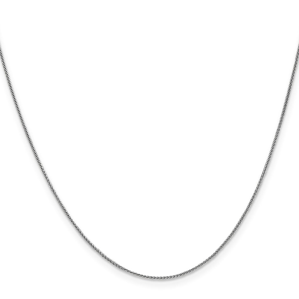 14K White Gold .8mm Spiga Chain