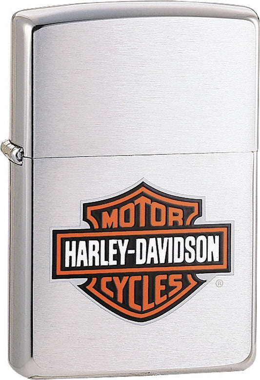 Zippo H-D Logo, Brushed Chrome 200HD.H252
