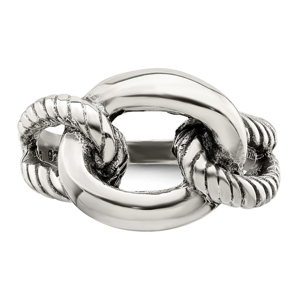 Sterling Silver Antiqued Ring