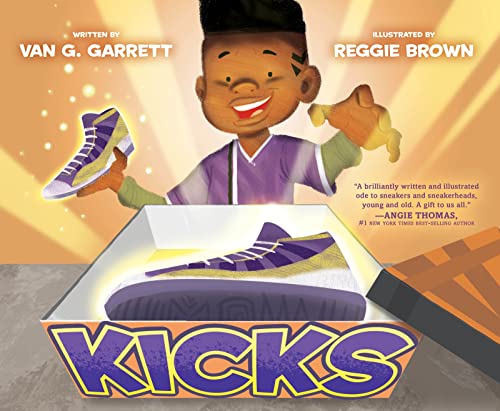 Kicks [Hardcover] Garrett, Van G. and Brown, Reggie