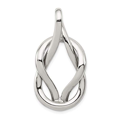 Sterling Silver Fancy Slide