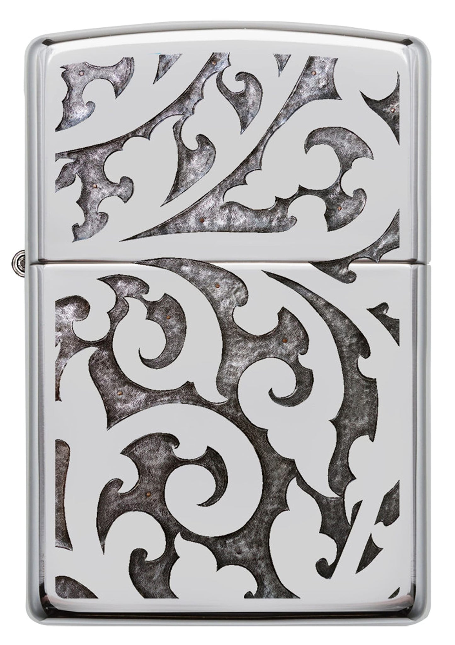 Zippo Filigree Design High Polish Chrome Pocket Lighter