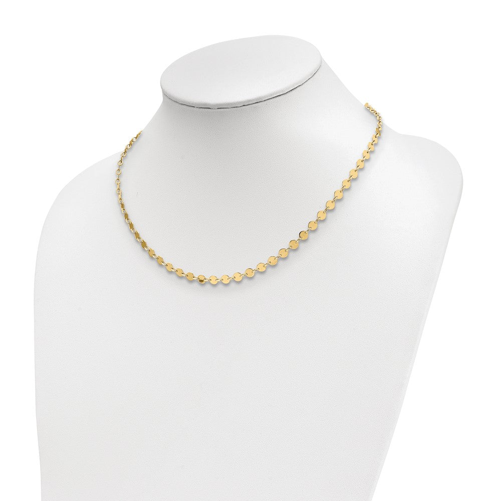 14k Polished Necklace