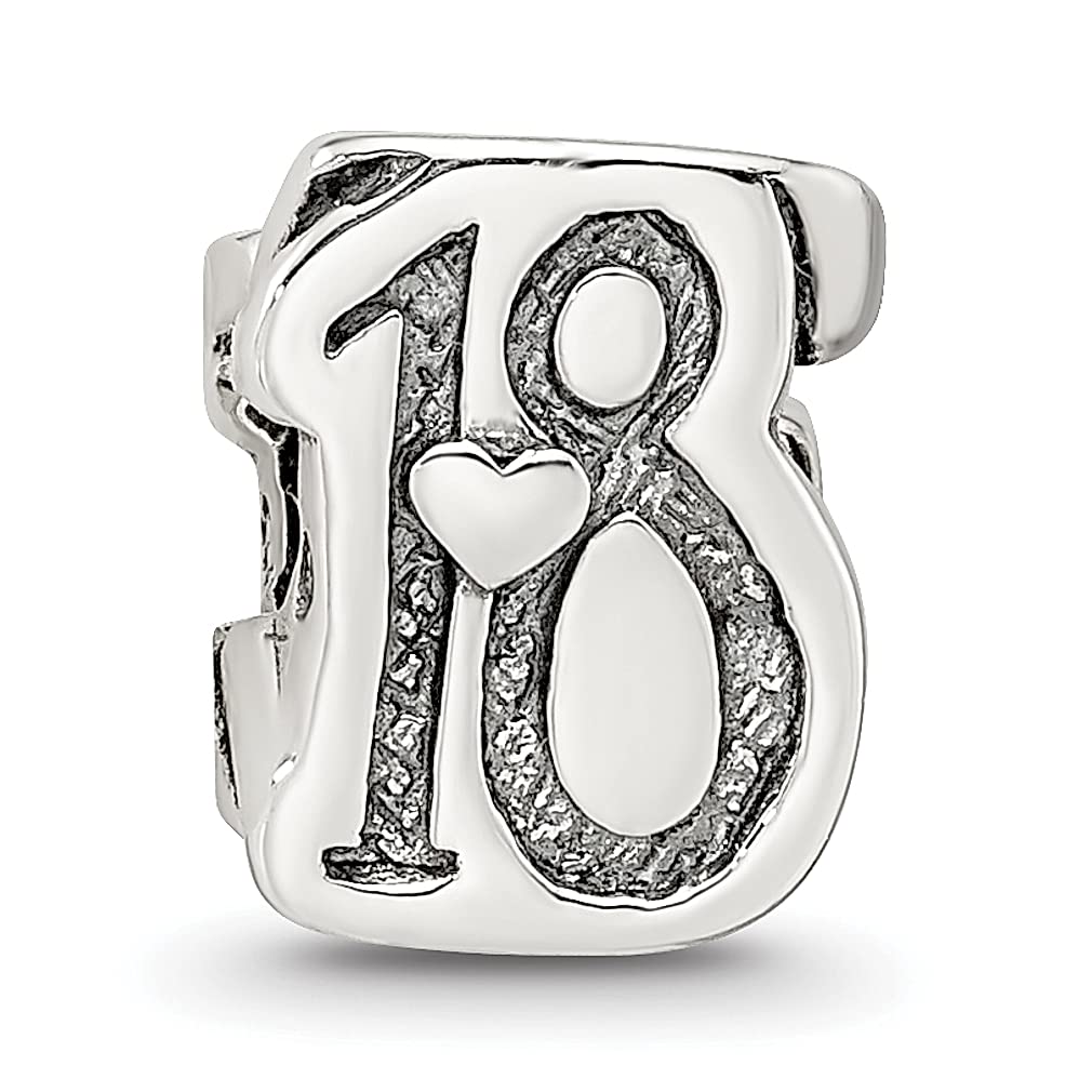 Sterling silver Reflections Sweet 18 Bead