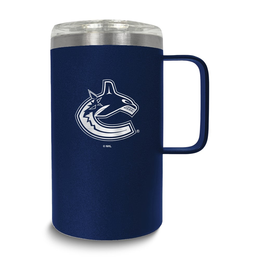 NHL Vancouver Canucks Stainless Steel 18 oz. Hustle Mug with Lid