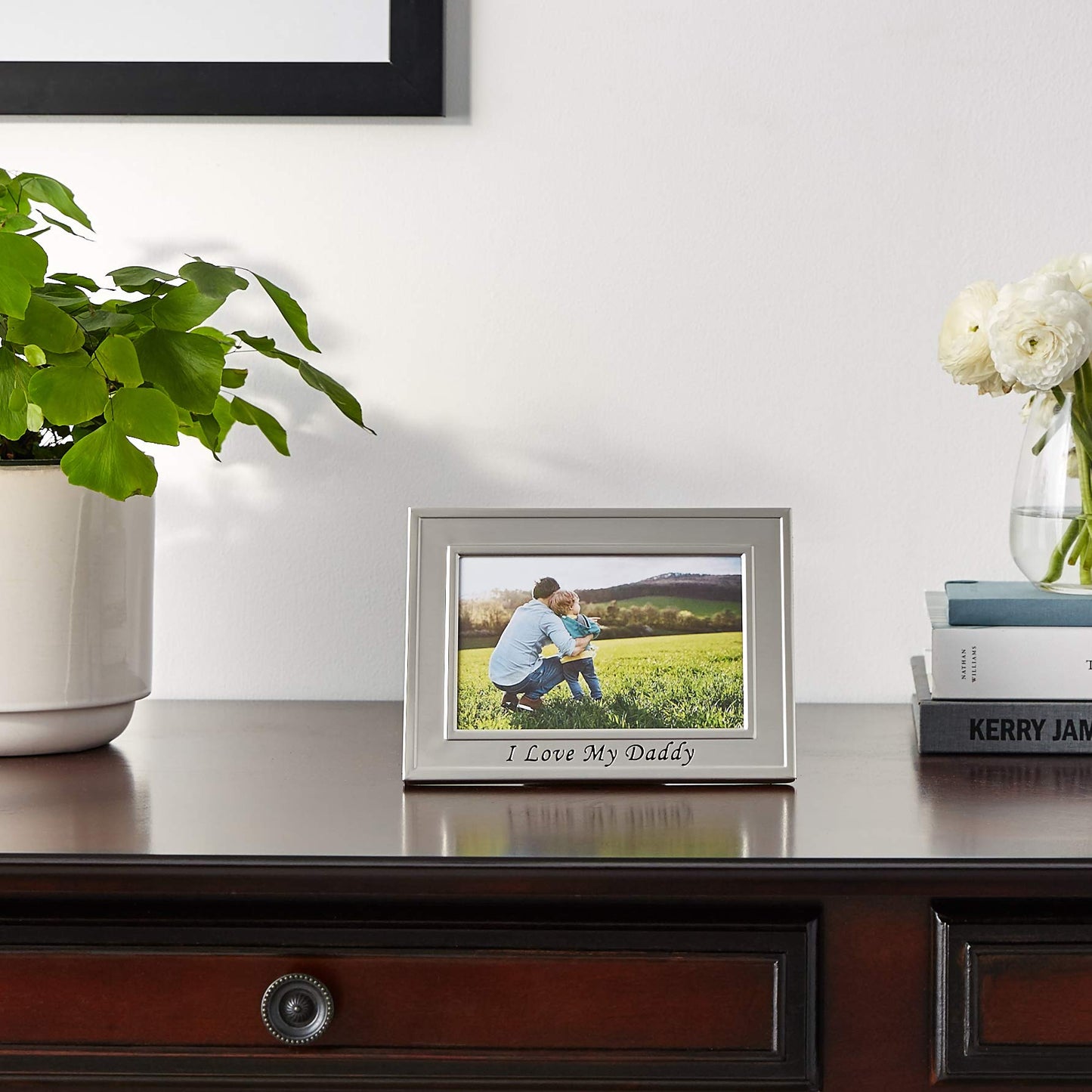 Lawrence Frames Metal Picture Frame, Silver