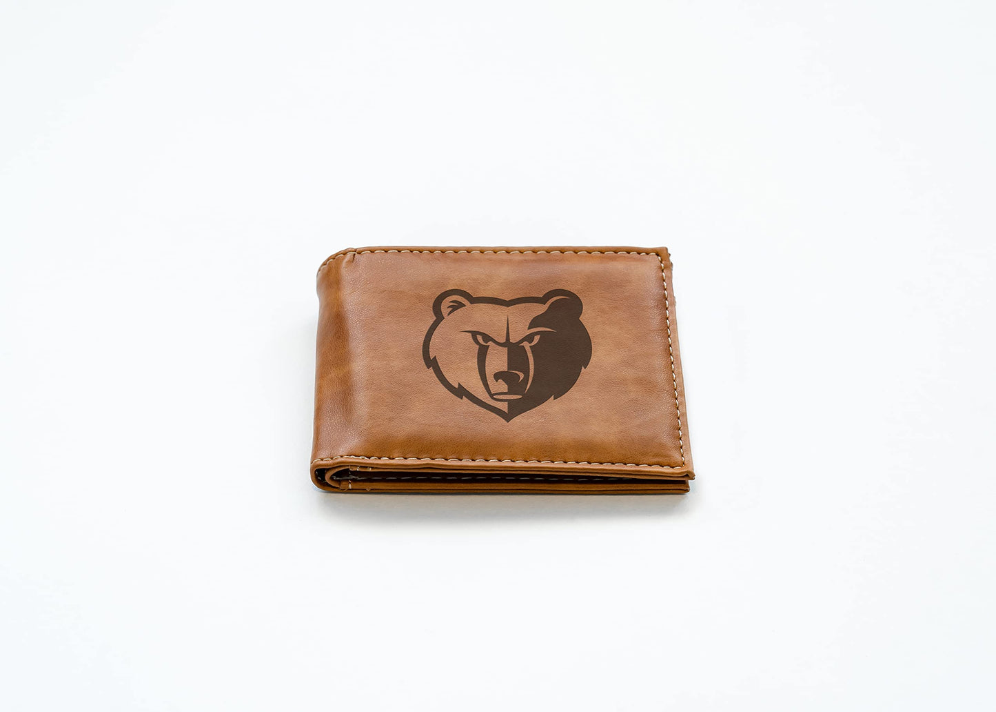 4" Brown NBA Memphis Grizzlies Billfold Wallet