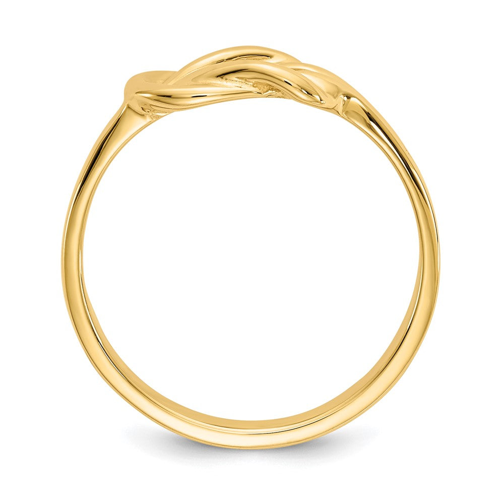 14K Freeform Knot Ring Size 7