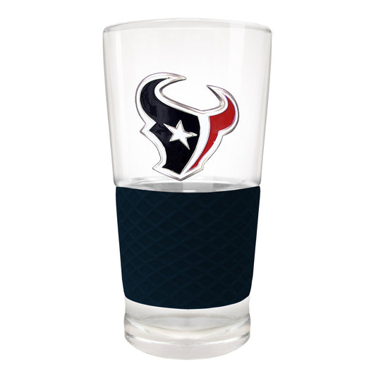 Houston Texans 22oz. Pilsner Glass with Silicone Grip