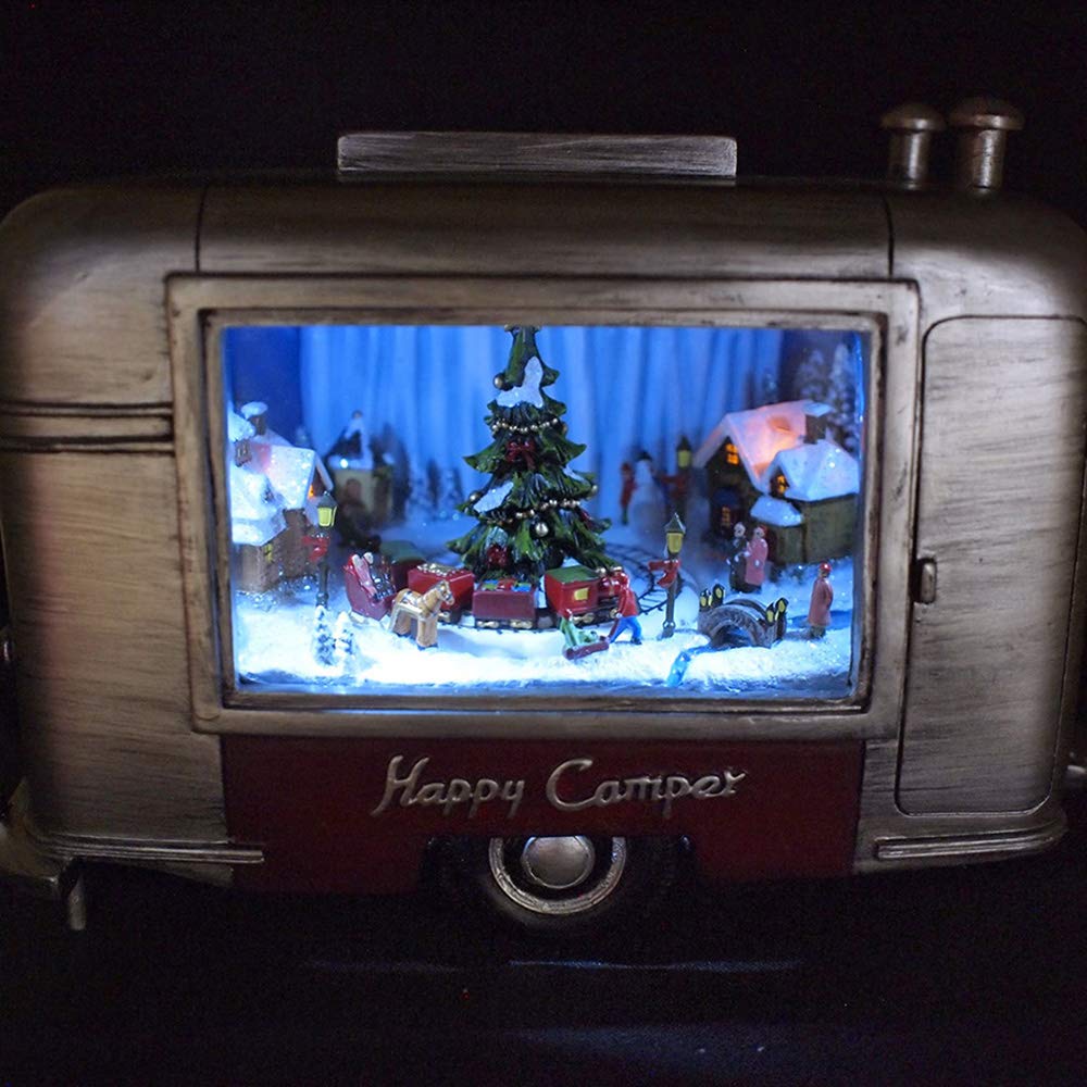 Roman Amusements Holiday Musical CMAS Camper Trailer