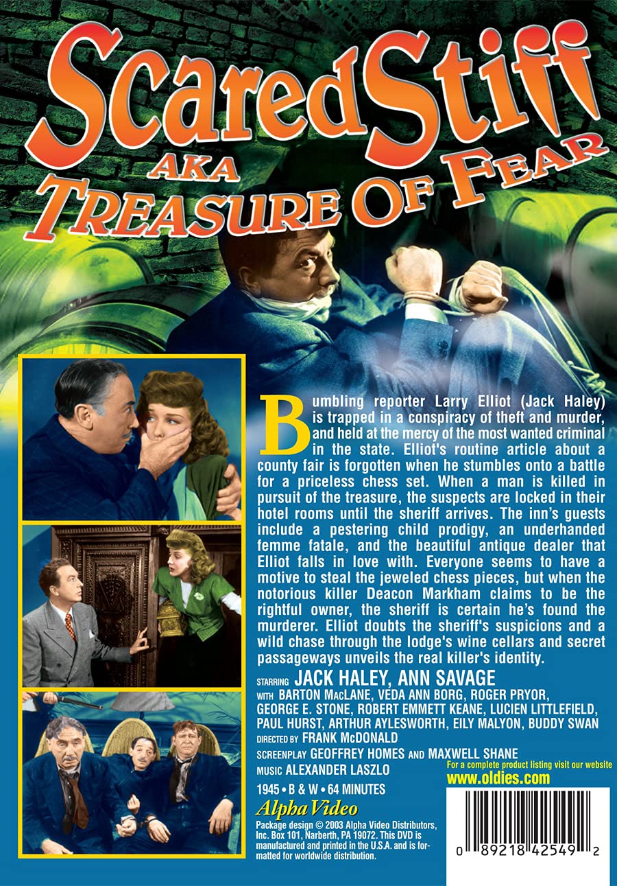 Scared Stiff (Unrated) (DVD), Alpha Video, Comedy