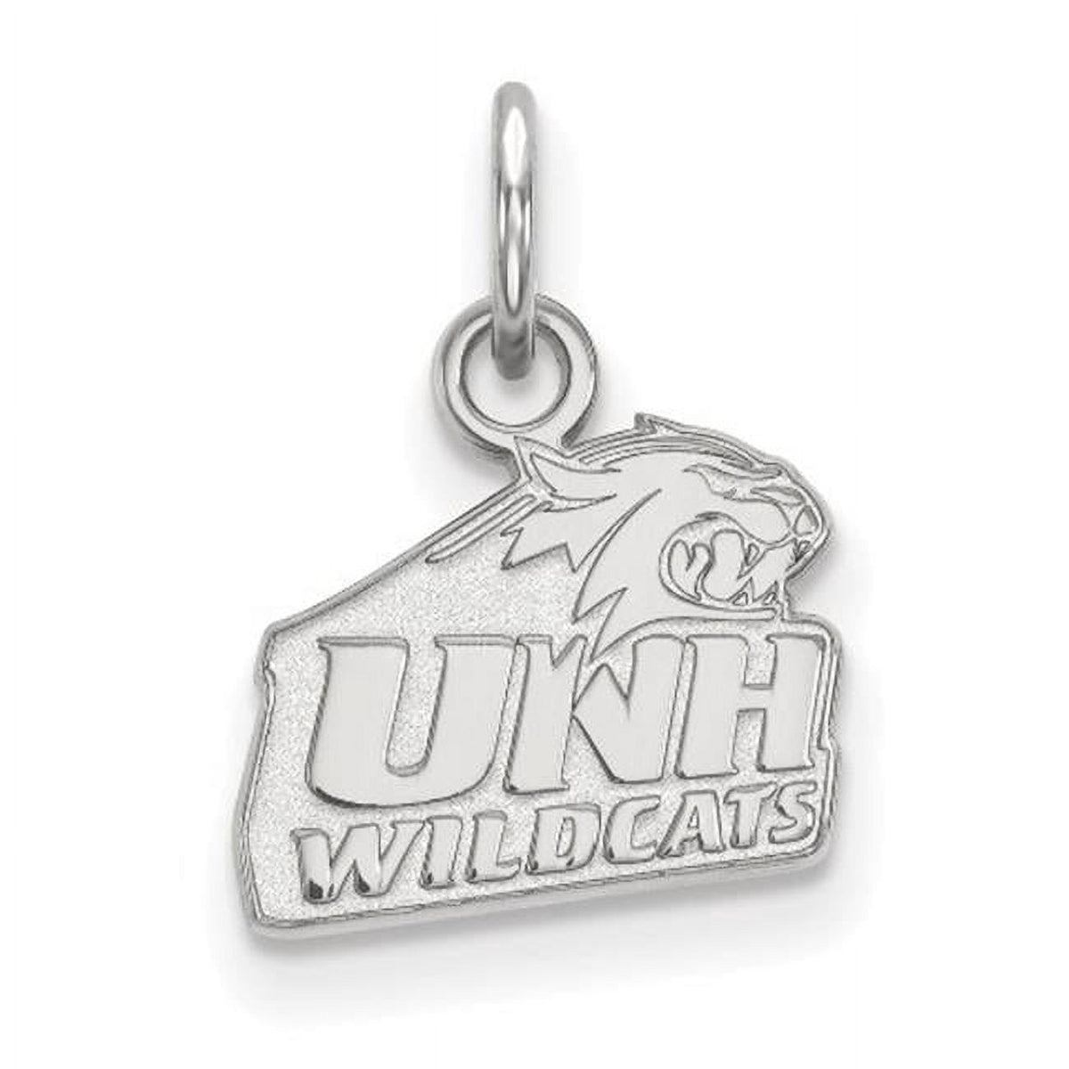 LogoArt Sterling Silver University Of New Hampshire Xs Pendant Necklace