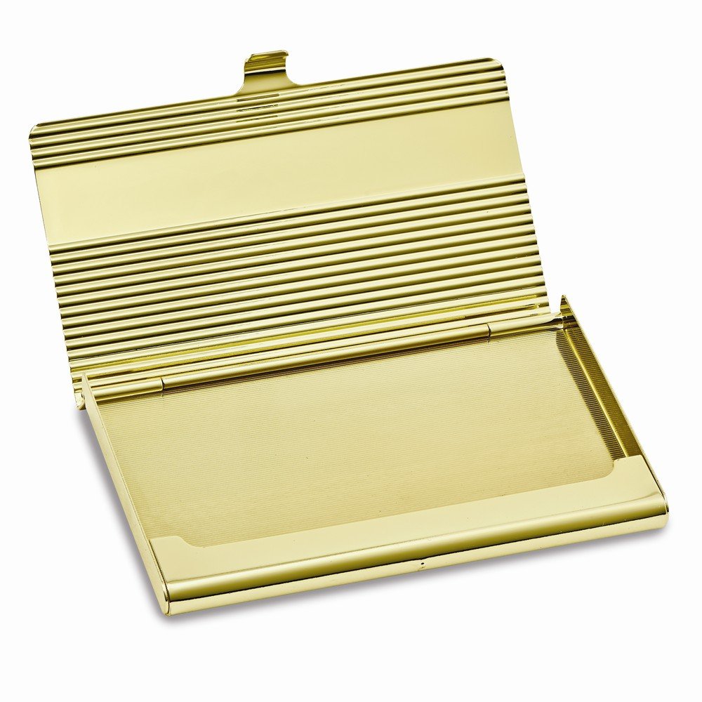 Gold-tone Business Card Case