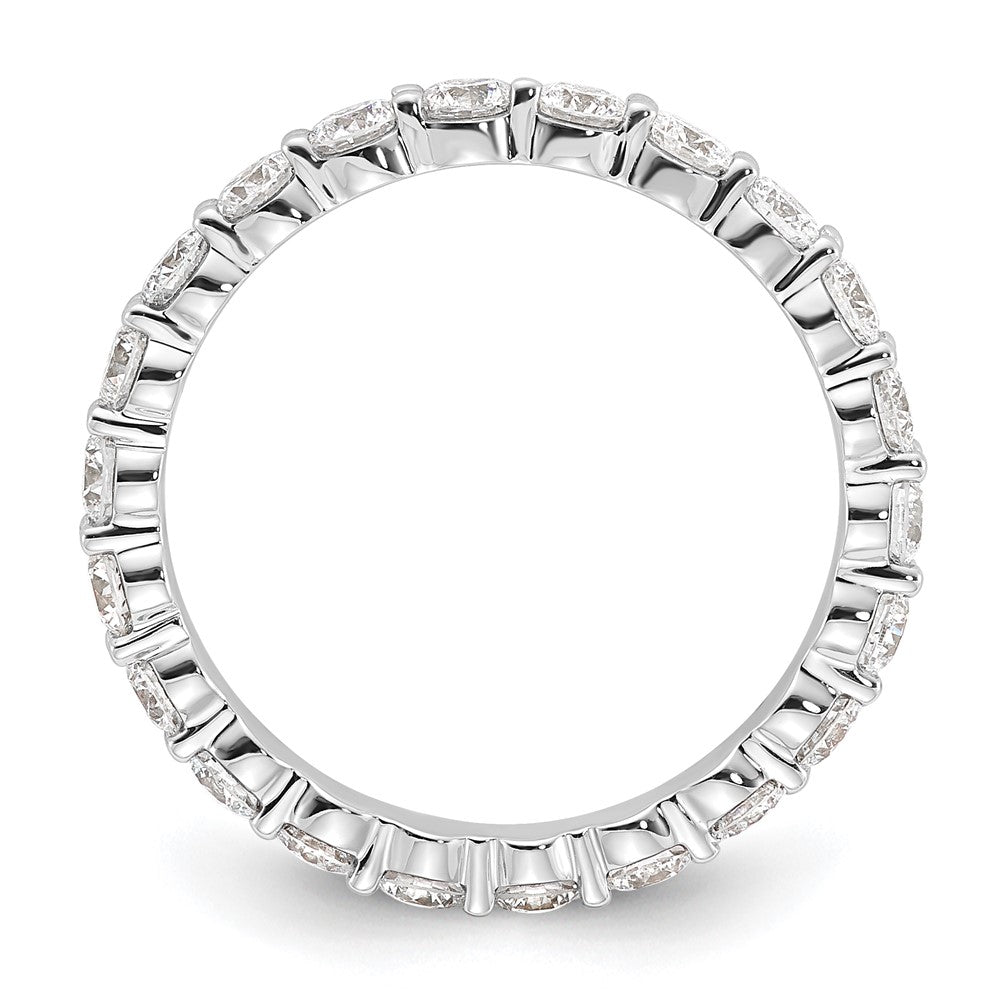 14kw Lab Grown Diamond VS+ F+ 1.5ct. Eternity Band