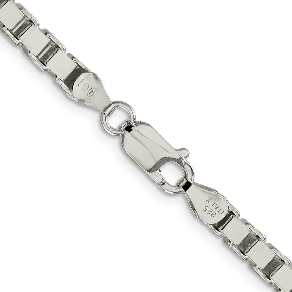 Sterling Silver 4.5mm Box Chain 20 Inches