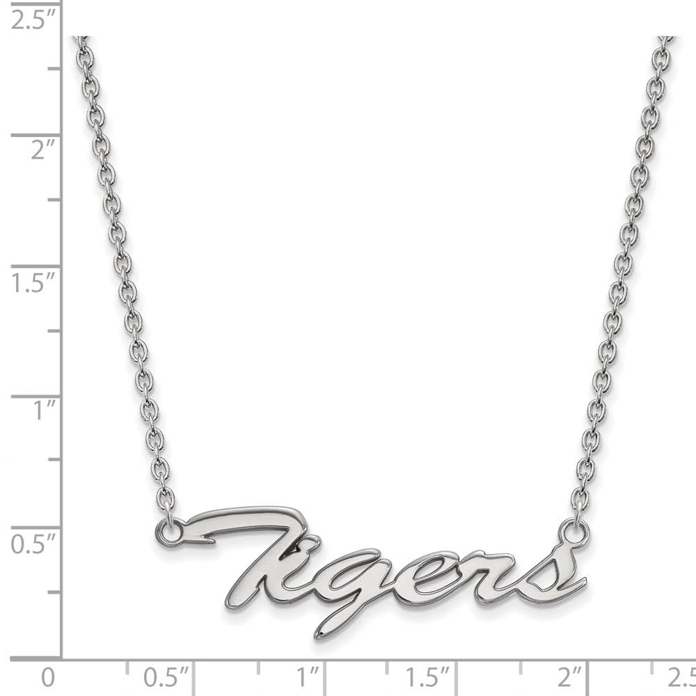 Women's Clemson Tigers Sterling Silver Script Necklace
