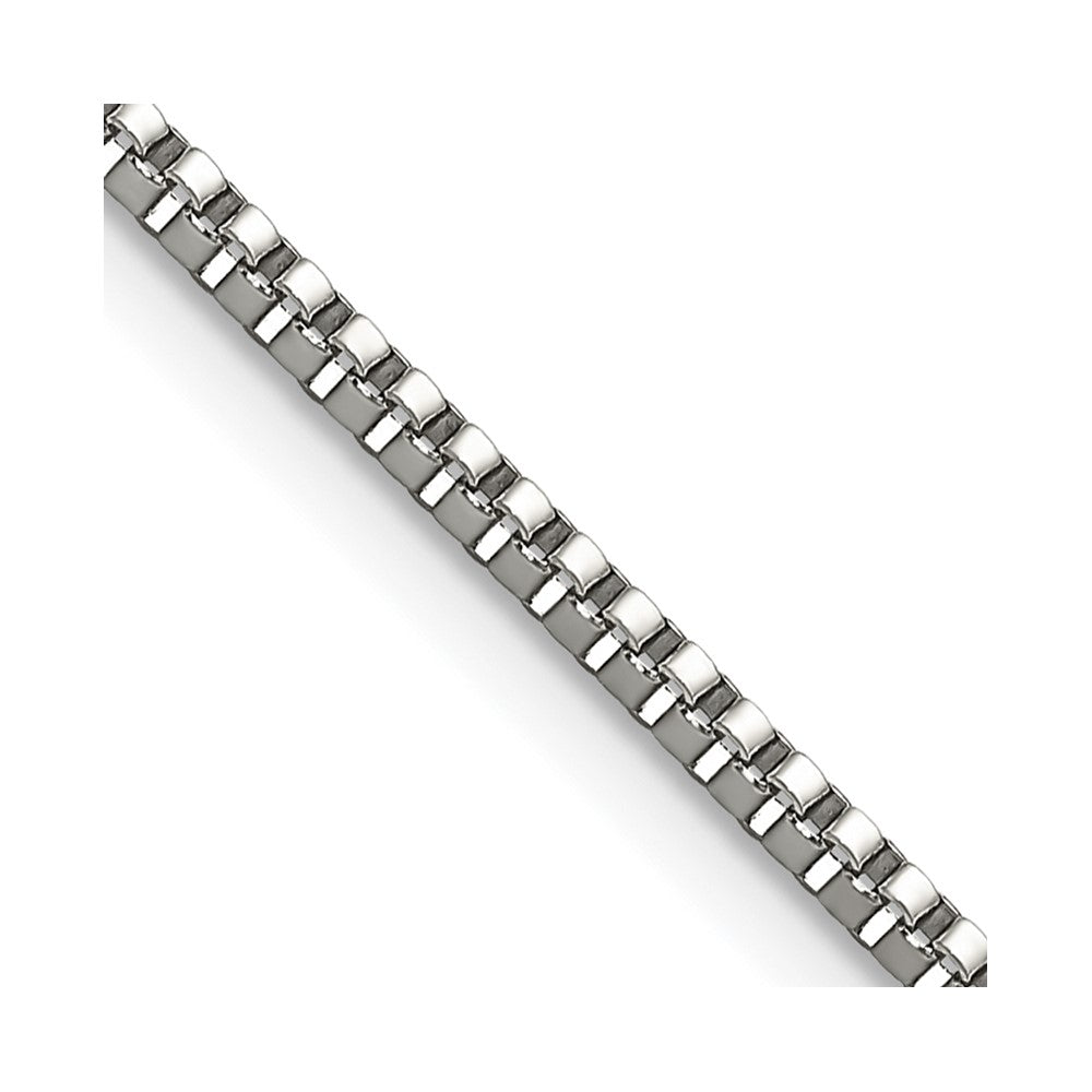 Stainless Steel Polished 2mm 18in Box Chain
