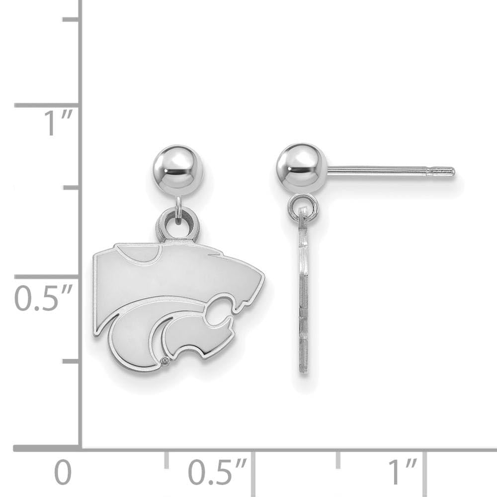 Earrings Dangle Ball (Sterling Silver)