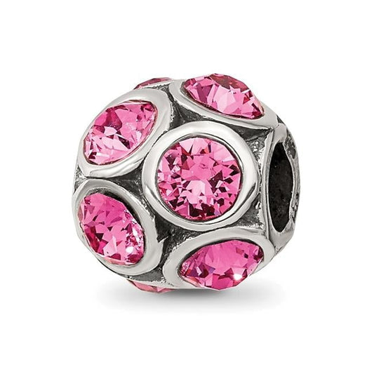 Sterling Silver Reflections October Preciosa Crystal Bead