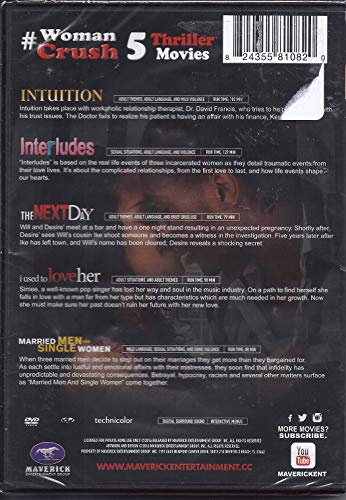 # WOMAN CRUSH 5 Thriller Movies [DVD]