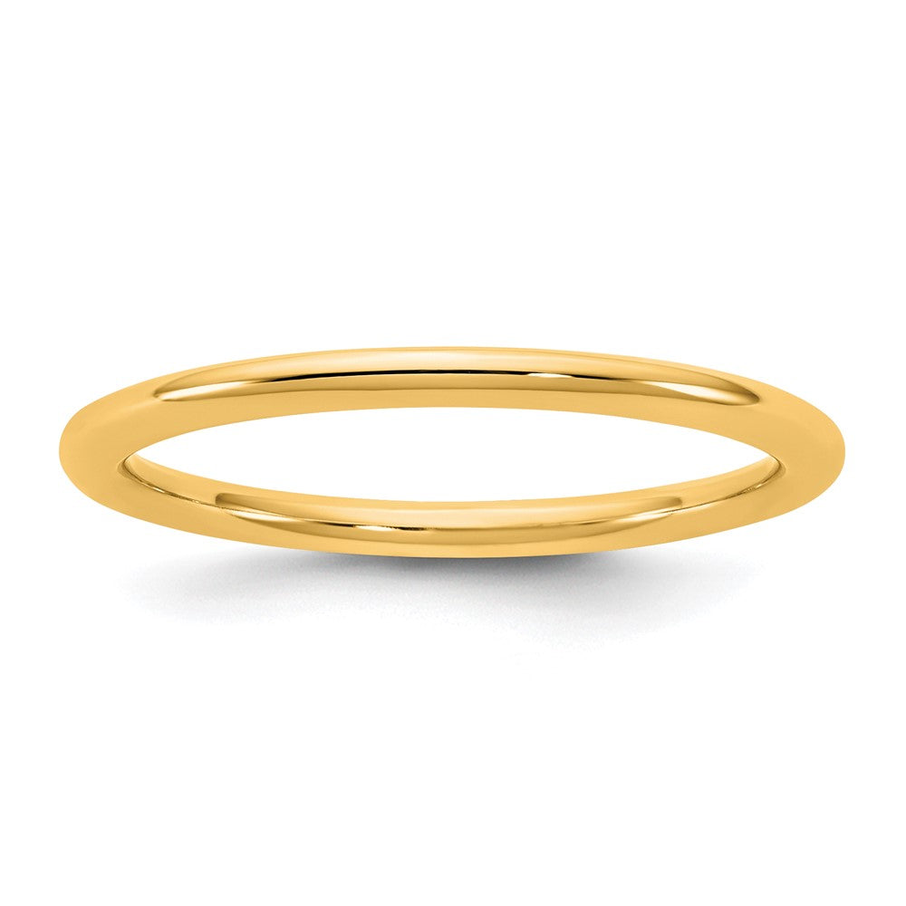 14KY 1.5mm Standard Comfort Fit Band Size 5