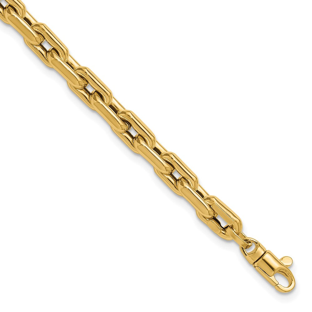 14K Polished Fancy Link Bracelet 7.5  inches
