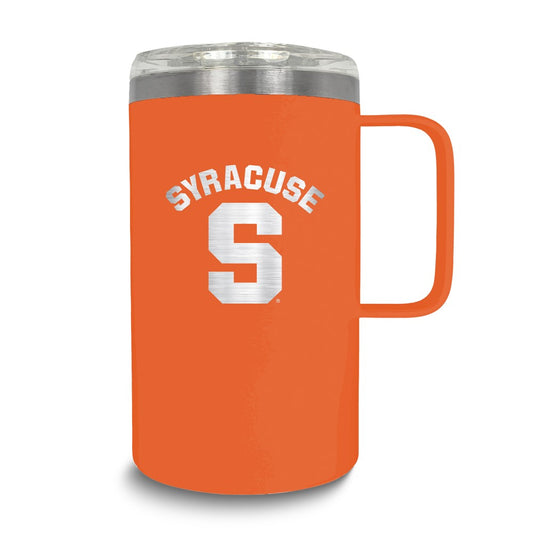 Collegiate Syracuse University Stainless Steel 18 oz. Hustle Mug with Lid