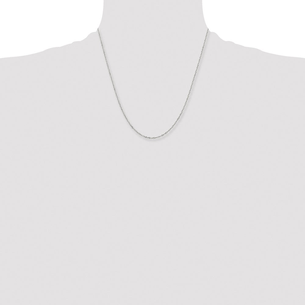 Stainless Steel Polished 2mm 20in Singapore Chain