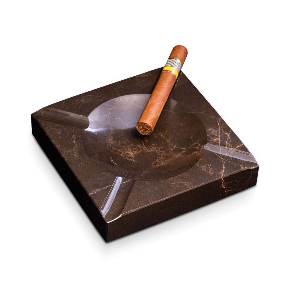 Bey Berk "Oliva" Ashtray Amber