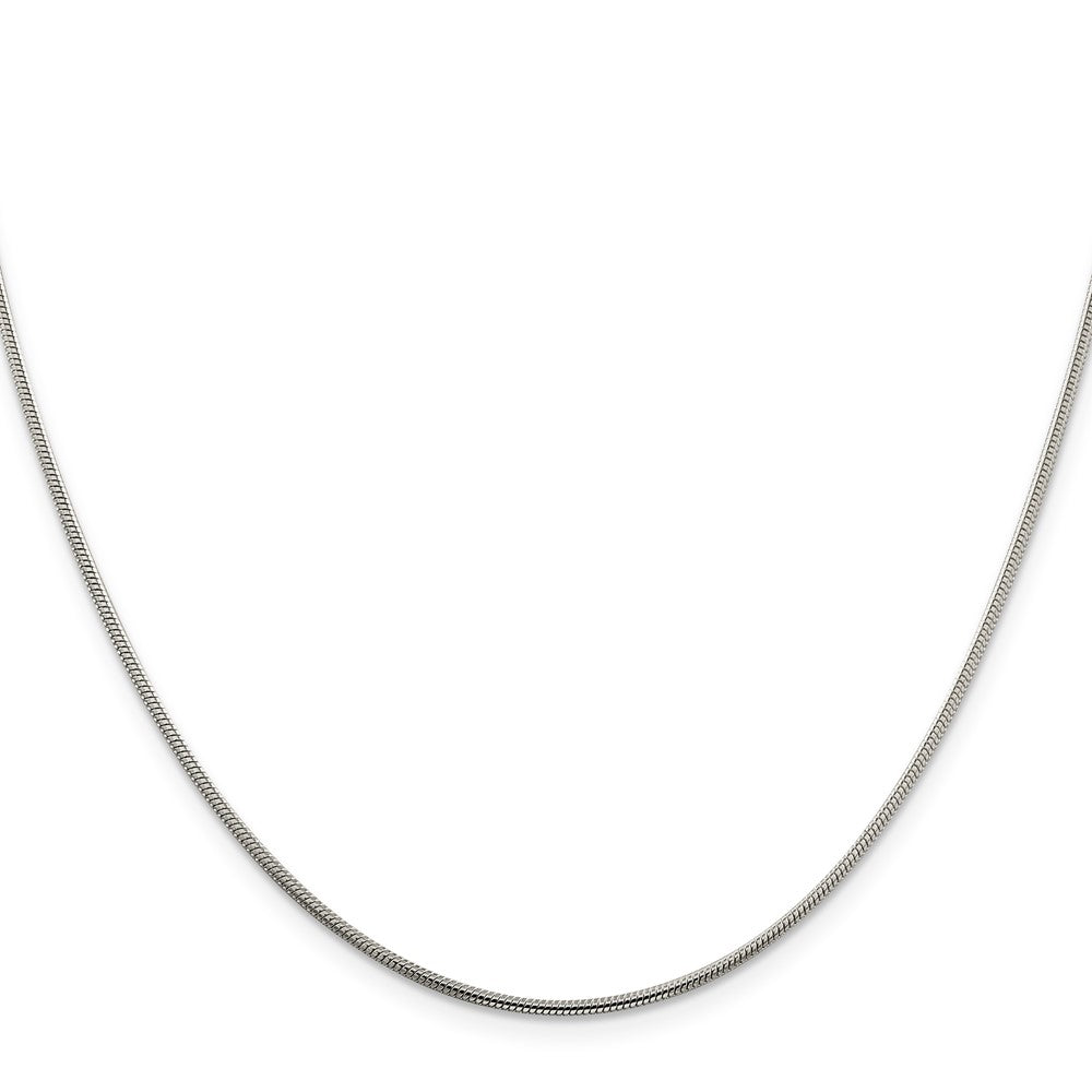 Sterling Silver 1.5mm Snake Chain 22 Inches