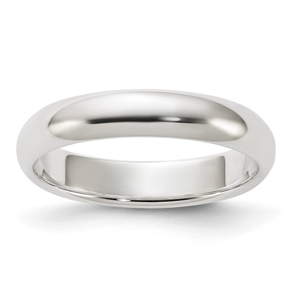 Sterling Silver 4mm Half Round Size 12.5 Band