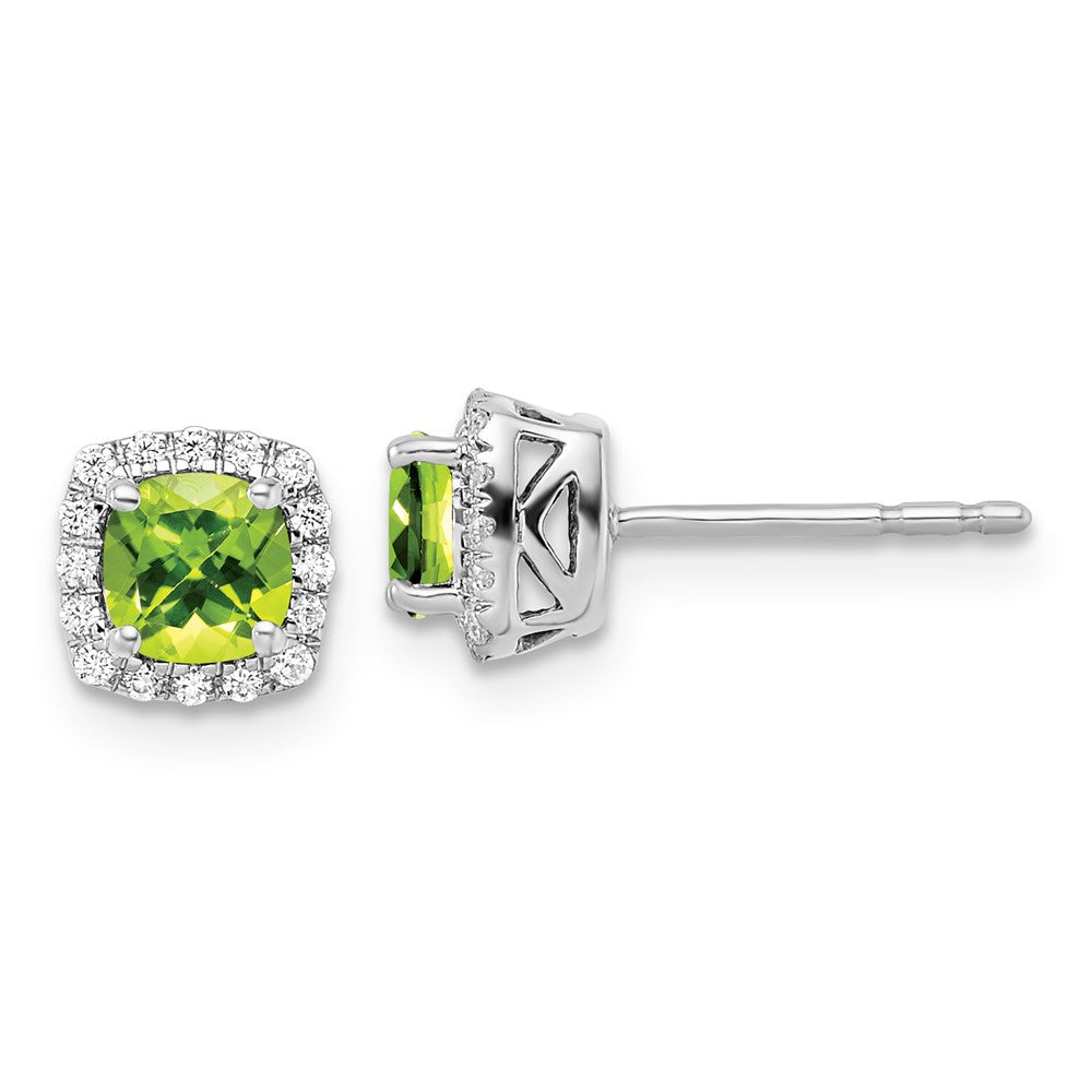 SS ANT Peridot and Diamond Earring version